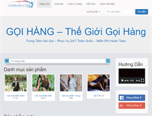 Tablet Screenshot of goihang.com